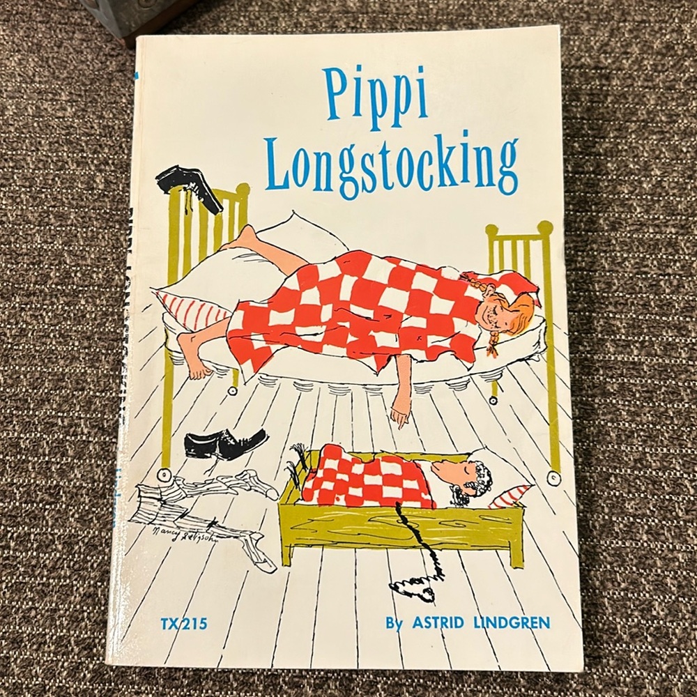 Pippi Longstocking book 1982